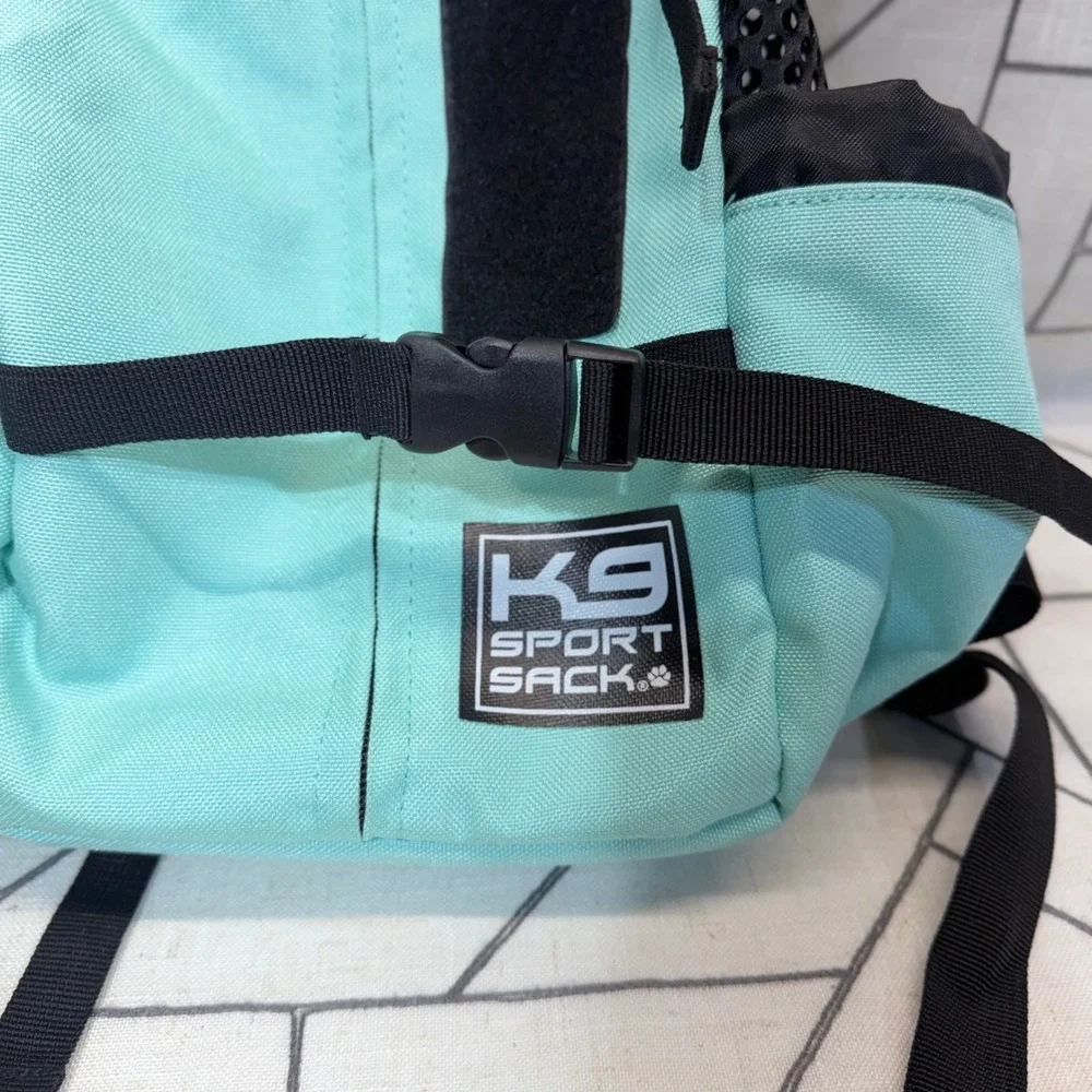 K9 Sport Sack Dog Carrier Backpack Small Mint Green Forward Facing Pet Carrier